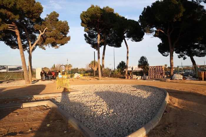 Recta final de la nueva fase de remodelación de la Zona Deportiva de Can Torelló